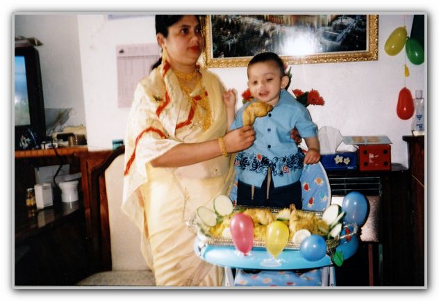 Cousin Brians Wife and Son